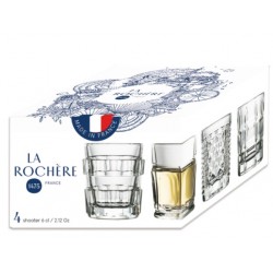 Set de 4 verres Shooter - After - LA ROCHERE - Verre / Chope / Coupe - DE-329797