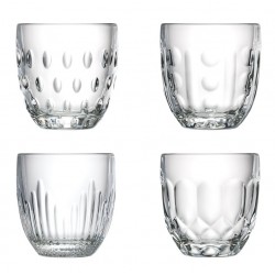 Set de 4 verres - Troquet - LA ROCHERE - Verre / Chope / Coupe - DE-500430