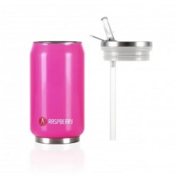 Canette isotherme - Pull Can It - Rose brillant - 280 ml - LES ARTISTES PARIS - Bouteille, gourde, mug, canette - DE-205527