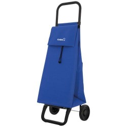 Chariot de marché - 2 roues - Basic - Bleu - GARMOL - Poussette de marché / Cabas / Panier - DE-508896