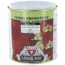 Vernis bois - Intérieur / Extérieur - Brillant - Incolore - 500 ml - AVEL - Lasures et Vernis - BR-295280