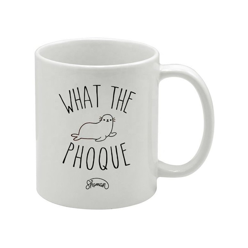 Mug - What the phoque - LE FABULEUX SHAMAN - Tasse / Mug - DE-400010