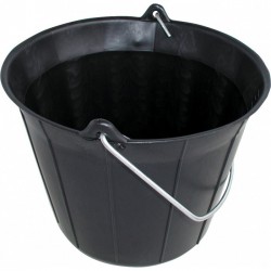 Seau de maçon - 13 L - Noir - NOVAP - Auge / Tamis - SI-537157