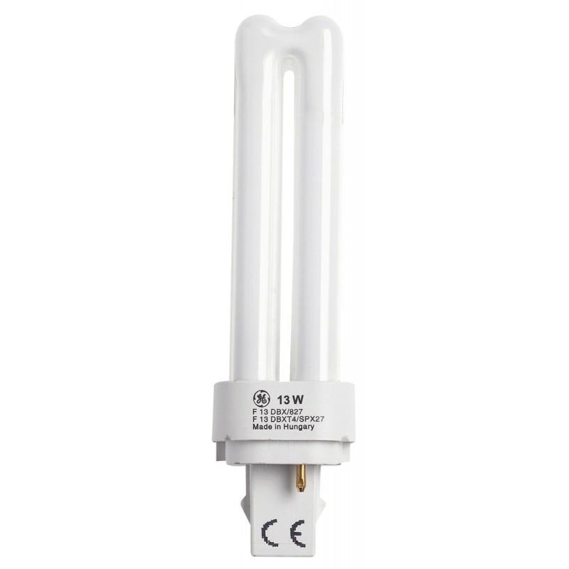 Lampe Biax 2 Pin - G24 D 3 - 26 Watts - GE LIGHTING - Ampoules fluocompactes - BR-507120