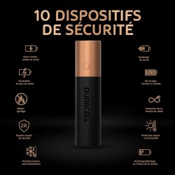 Chargeur portable par USB - Powerbank 3350 mAh - DURACELL - Chargeur et accumulateur - SI-534885