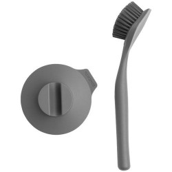 Brosse à vaisselle et ventouse - Sink Side - Anthracite - BRABANTIA - Rangement et nettoyage - DE-329657