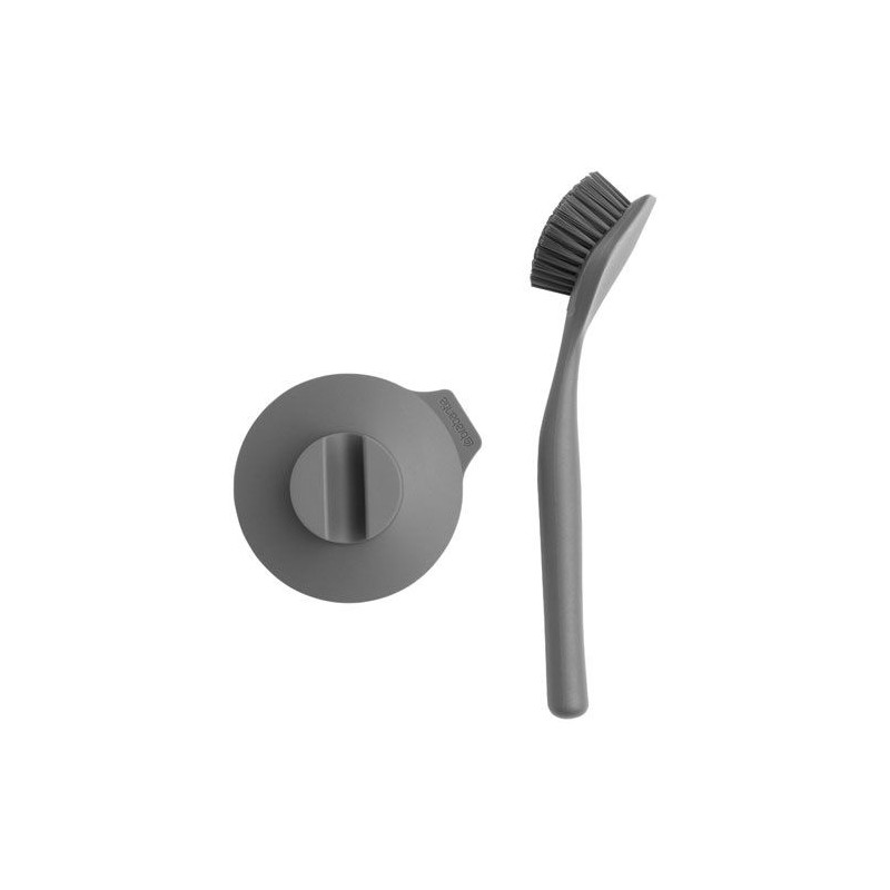 Brosse à vaisselle et ventouse - Sink Side - Anthracite - BRABANTIA - Rangement et nettoyage - DE-329657