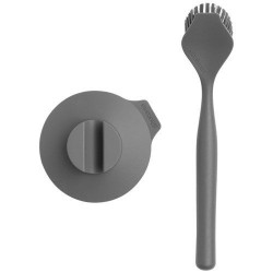 Brosse à vaisselle et ventouse - Sink Side - Anthracite - BRABANTIA - Rangement et nettoyage - DE-329657