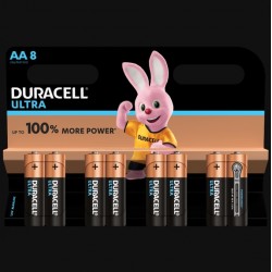 Piles Ultra alcaline - LR06 - AA - Lot de 8 - DURACELL - Pile classique - SI-534824