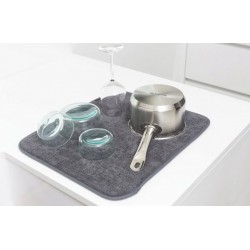 Tapis égouttoir Microfibre - Sink Side - Anthracite - BRABANTIA - Rangement et nettoyage - DE-329756