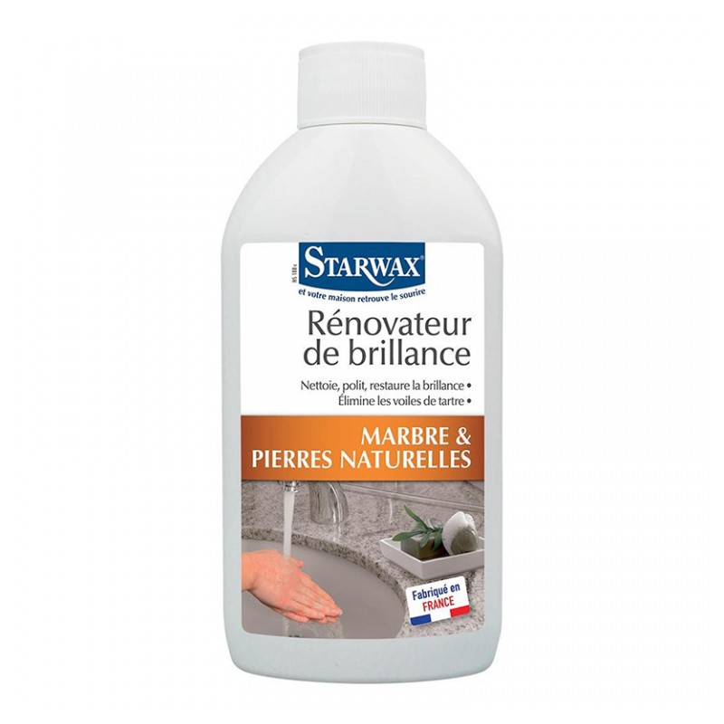 Rénovateur de brillance pour marbre et pierres naturelles - 250 ml - STARWAX -  - DE-210559