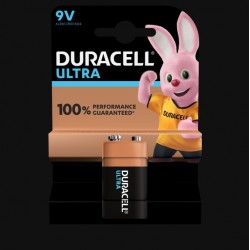 Pile Ultra alcaline - 6LR61 - 9 Volts - DURACELL - Pile classique - SI-534830