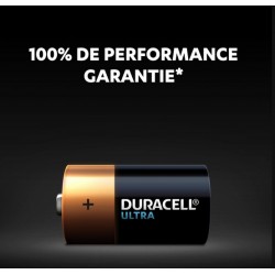 Piles Ultra alcaline - LR14 - C - Lot de 2 - DURACELL - Pile classique - SI-534828