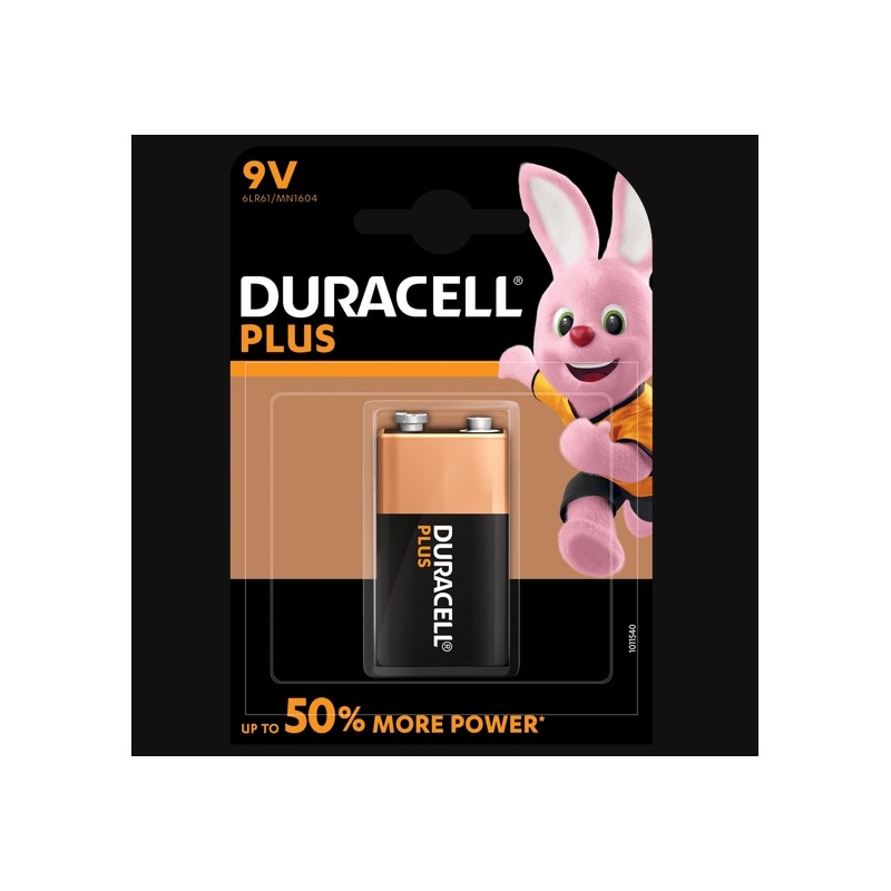 Pile Plus alcaline - 3LR61 - 9 Volts - DURACELL - Pile classique - SI-534848