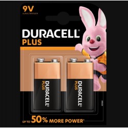 Piles Plus alcaline - 3LR61 - 9 Volts - Lot de 2 - DURACELL - Pile classique - SI-534849