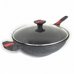 Wok façon - Poignées amovibles - Volna - 32 cm - PRADEL - Poêle - 92885M