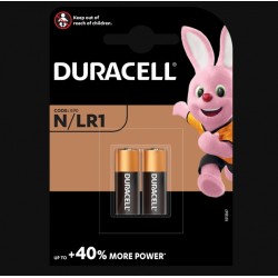 Piles spéciales alcalines - N / LR01 - 3 Volts - Lot de 2 - DURACELL - Pile classique - SI-534876