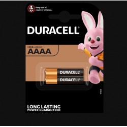 Piles spéciales alcalines - LR61 - AAAA - Lot de 2 - DURACELL - Pile classique - SI-534877