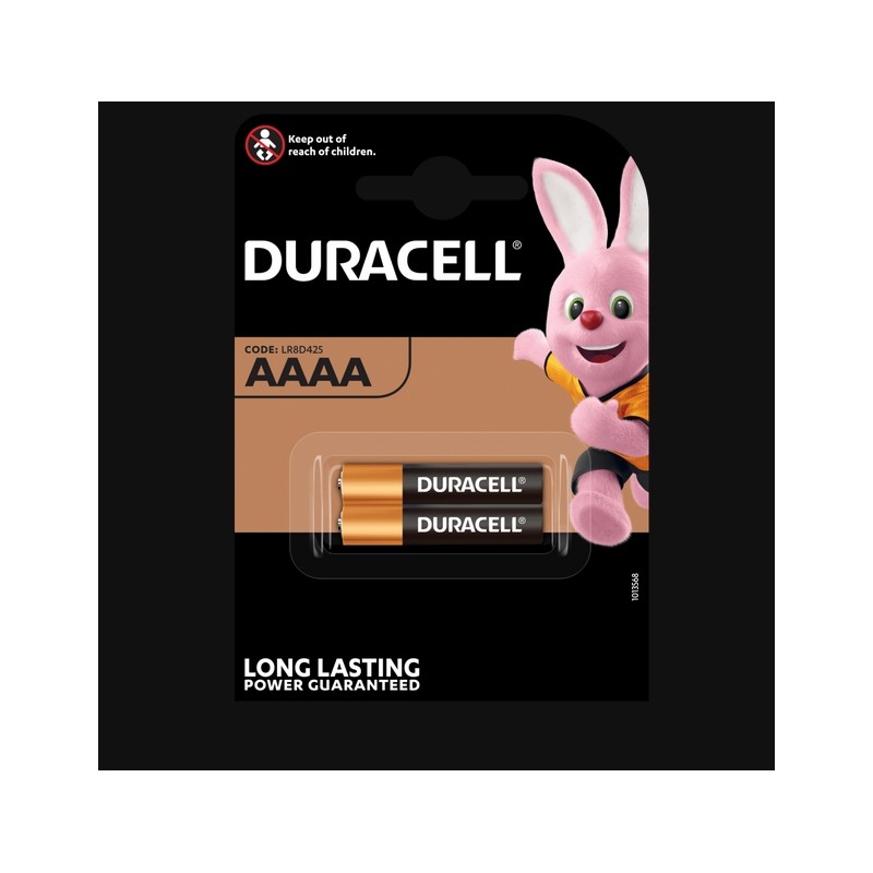 Piles spéciales alcalines - LR61 - AAAA - Lot de 2 - DURACELL - Pile classique - SI-534877