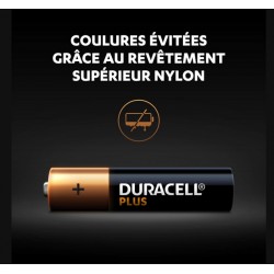 Piles Plus alcalines - LR03 - AAA - Lot de 4 - DURACELL - Pile classique - SI-534833