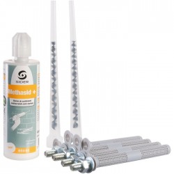 Kit de scellement chimique stable - Méthasid+ - SIDER - Scellement chimique - SI-836014