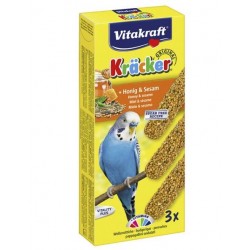 Baguette Miel / Sésame x 3 - Perruche - Kräcker - VITAKRAFT - Oiseaux, volatiles - DE-792721