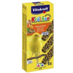 Baguette Miel / Sésame x 3 - Canaris - Kräcker - VITAKRAFT - Oiseaux, volatiles - DE-792705