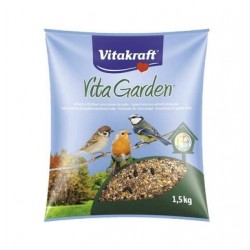 Mélange complet de graines - Oiseaux du jardin - 1.5 kg - VITAKRAFT - Oiseaux, volatiles - DE-521254