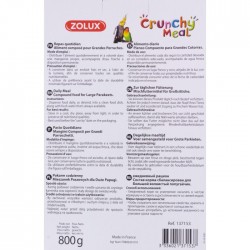 Graines - Crunchy Meal - Grande Perruche - 800 gr - ZOLUX - Oiseaux, volatiles - BR-116107