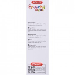 Graines - Crunchy Meal - Grande Perruche - 800 gr - ZOLUX - Oiseaux, volatiles - BR-116107