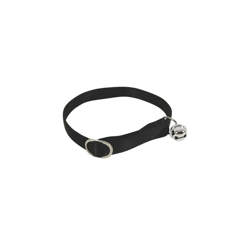 Collier pour chat avec grelot - Noir - Réglable - ZOLUX - Chats - BR-123154