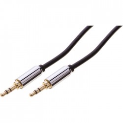 Cordon Jack 3.5 mm - Mâle / Mâle - 1.5 M - DHOME - Hi-Fi Audio - SI-101520