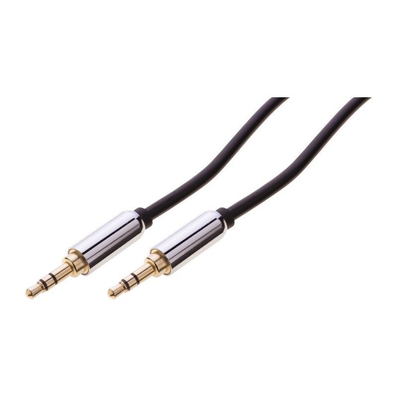 Cordon Jack 3.5 mm - Mâle / Mâle - 1.5 M - DHOME - Hi-Fi Audio - SI-101520