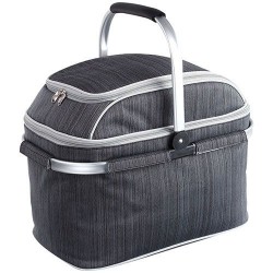 Panier pique-nique isotherme - 29 accessoires / 4 personnes - Gris - BE NOMAD - Boite, sac - DE-392655