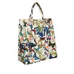 Sac cabas - Polyester - Papillons - Poussette de marché / Cabas / Panier - BR-104130