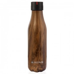 Bouteille isotherme - Wood - 500 ml - LES ARTISTES PARIS - Bouteille, gourde, mug, canette - DE-568478