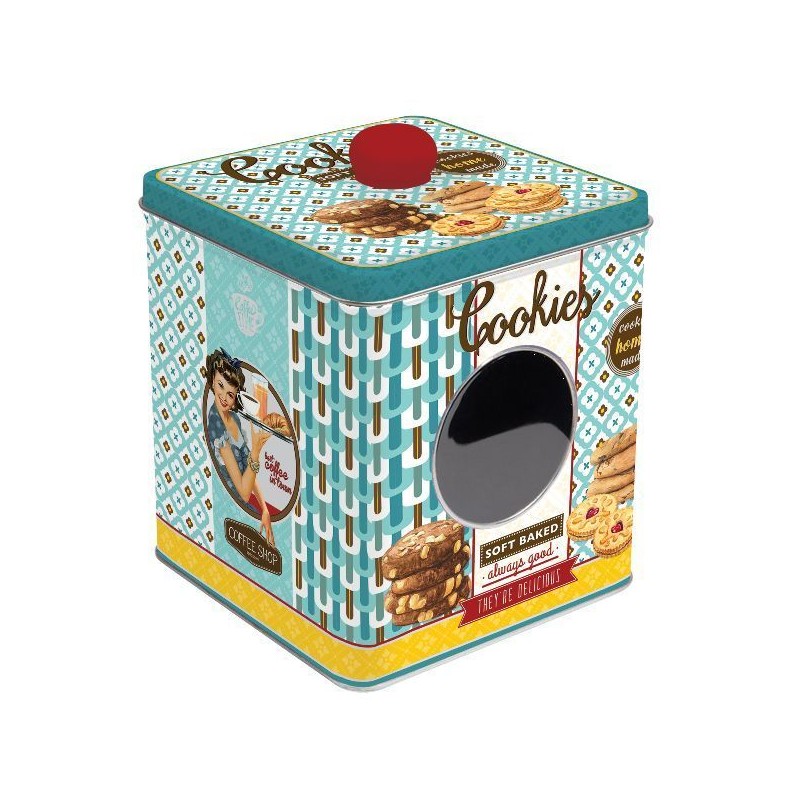 Boite à cookies - Vintage - EASY LIFE - Conservation / Boite / Emballage - DE-429522