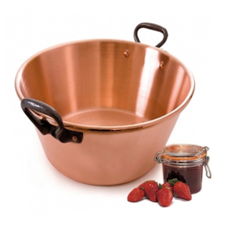 Bassine à  gelée - Cuivre - 26.5 cm - BAUMALU - Bassine à confiture - BR-501782