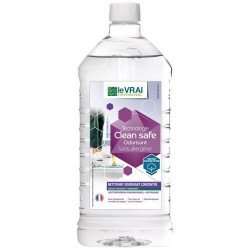 Nettoyant multi surfaces / dépolluant air - Clean Safe - Concentré Odorisant 1 L - LE VRAI PROFESSIONNEL - Produits multi-usa...