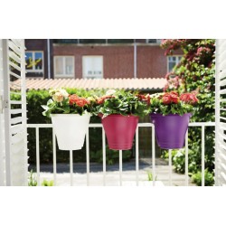 Bac pour balustrade / balcon - Corsica Flower Bridge - Fruits Rouges - 30 cm - ELHO - Jardinières et suspensions - DE-401555