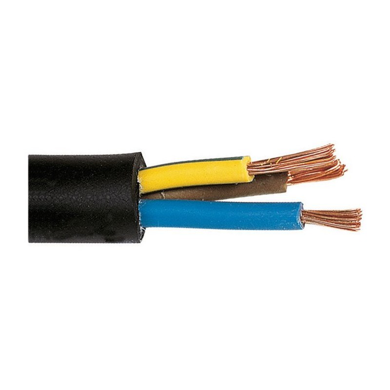 H07 RN-F noir - 3G1,5 mmÂ² - Couronne de 50 m - Sermes SERMES - Accueil - 128184