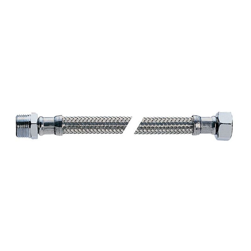 Flexible de raccordement - Femelle 15 x 21 mm - 1/2" - Femelle 1/2" - 50 cm - Tucai - Flexible de douche - SI-204340