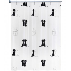 Rideau de douche - Chats - 180 x 200 - ARVIX - Accessoires salle de bain - BR-538612