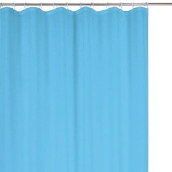 Rideau de douche - Bleu - 180 x 200 - RAYEN - Accessoires salle de bain - DE-494781