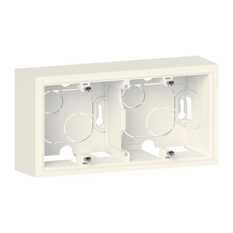 Cadre saillie - 2 postes - Dooxie - Blanc - LEGRAND - Cadre saillie - SI-211640