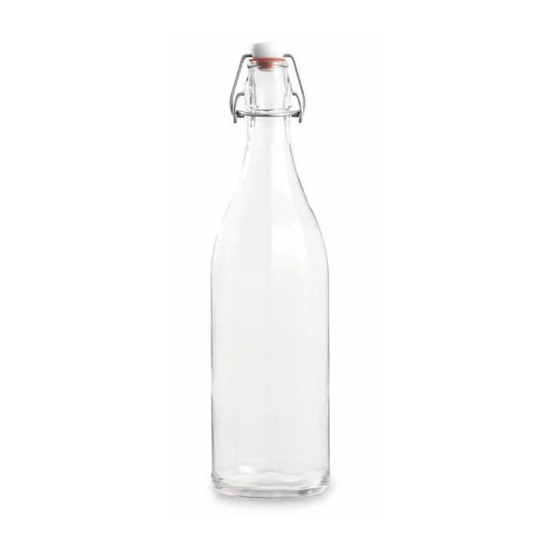 Bouteille à bouchon mécanique x 3 - 1 L - LE PARFAIT - Carafe / Bouteille - BR-305142