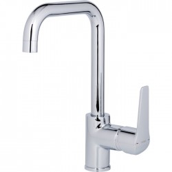 Mitigeur lavabo - Bec haut - Avec vidage - Pyla - SIDER - Robinets / Mitigeurs - SI-133242