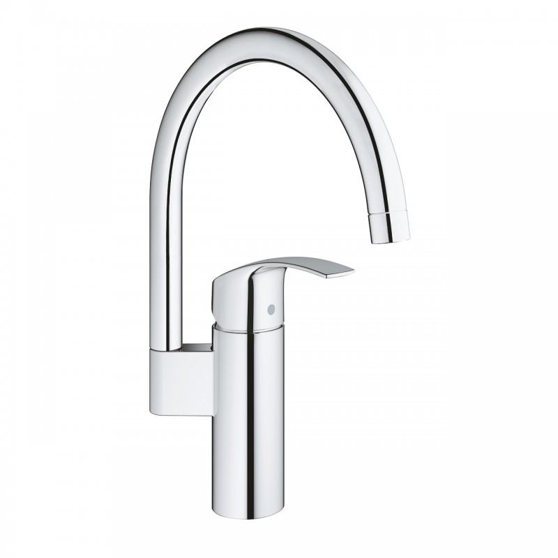 Mitigeur évier monocommandé haut - Eurosmart - Chromé - GROHE - Robinets / Mitigeurs - SI-627038