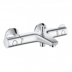 Mitigeur thermostatique bain / douche 1/2 - Grohtherm 800 - Chromé - GROHE - Robinets / Mitigeurs - SI-623016