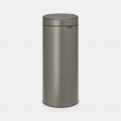 Poubelle Touch Bin New - 30 L - Platinum - BRABANTIA - Poubelle - DE-199547